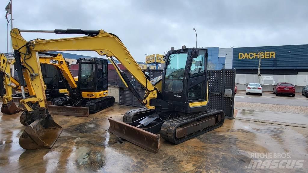 Yanmar Vio 80-1A 中型油圧ショベル 7ｔ-12ｔ（ユンボ・パワーショベル・バックホー）