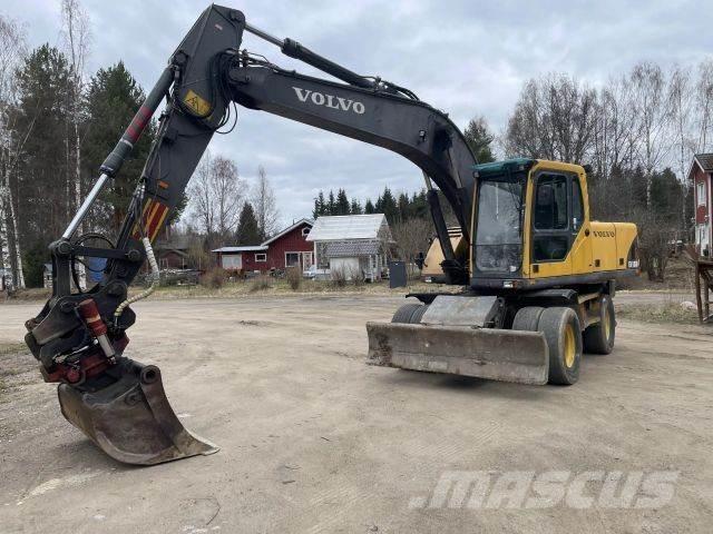 Volvo EW 180 B ホイール式油圧ショベル（パワーショベル・ユンボ・バックホー）