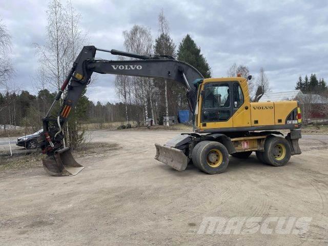 Volvo EW 180 B ホイール式油圧ショベル（パワーショベル・ユンボ・バックホー）