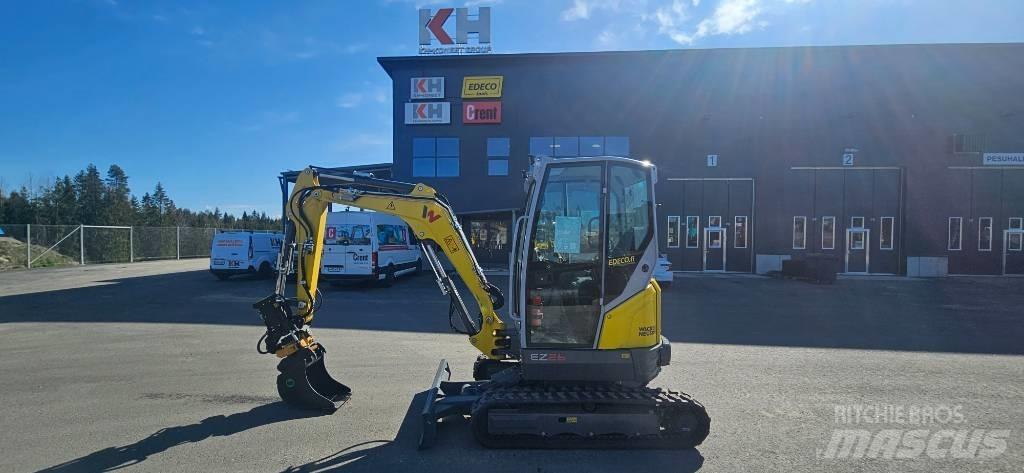 Wacker Neuson EZ 26 ミニ油圧ショベル 7t以下（ミニユンボ・ミニディガー）