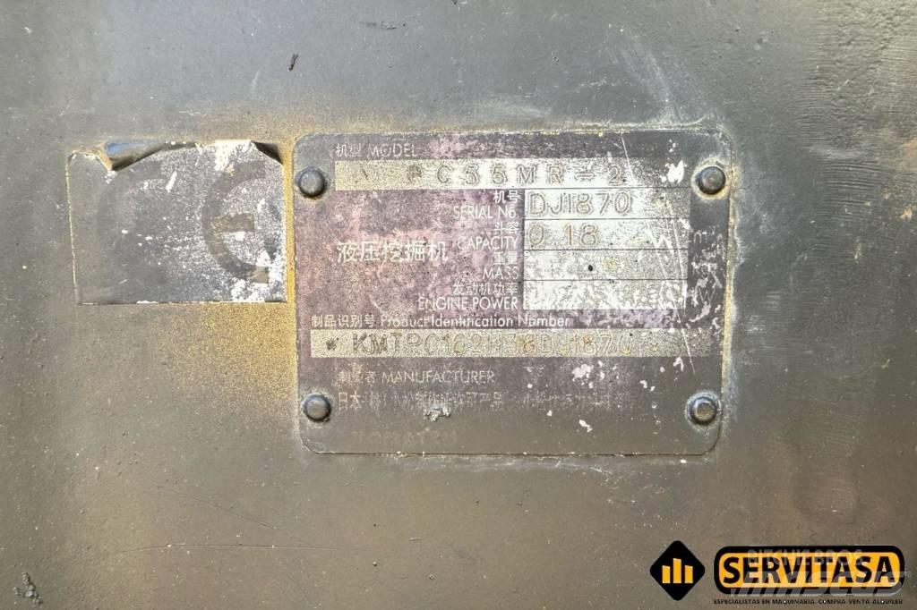 Komatsu PC 55 MR-2 ミニ油圧ショベル 7t以下（ミニユンボ・ミニディガー）