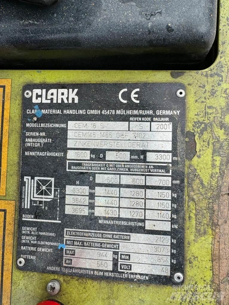 Clark CEM 16S フォークリフト - その他