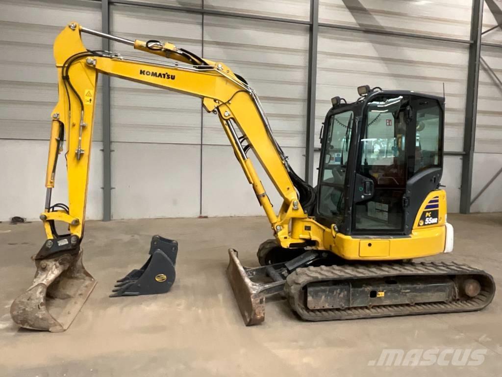 Komatsu PC 55 MR-5 ミニ油圧ショベル 7t以下（ミニユンボ・ミニディガー）