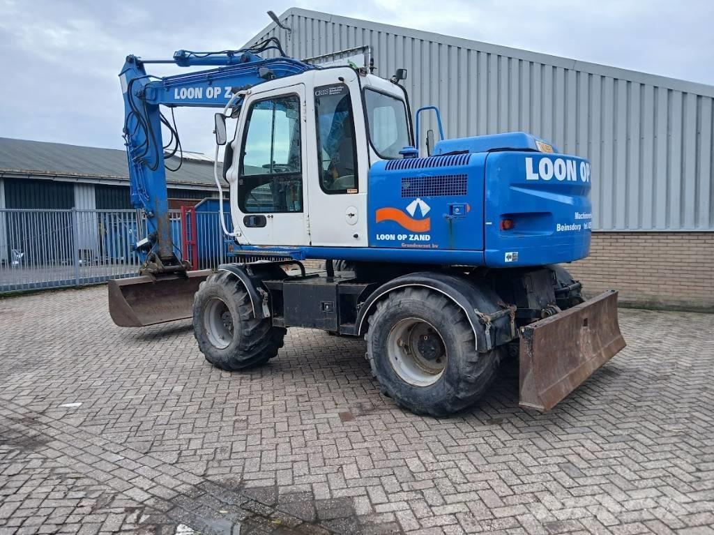 Hitachi ZX 130 W ホイール式油圧ショベル（パワーショベル・ユンボ・バックホー）