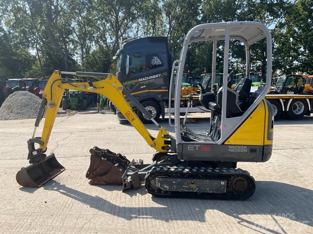 Wacker Neuson ET 16 ミニ油圧ショベル 7t以下（ミニユンボ・ミニディガー）