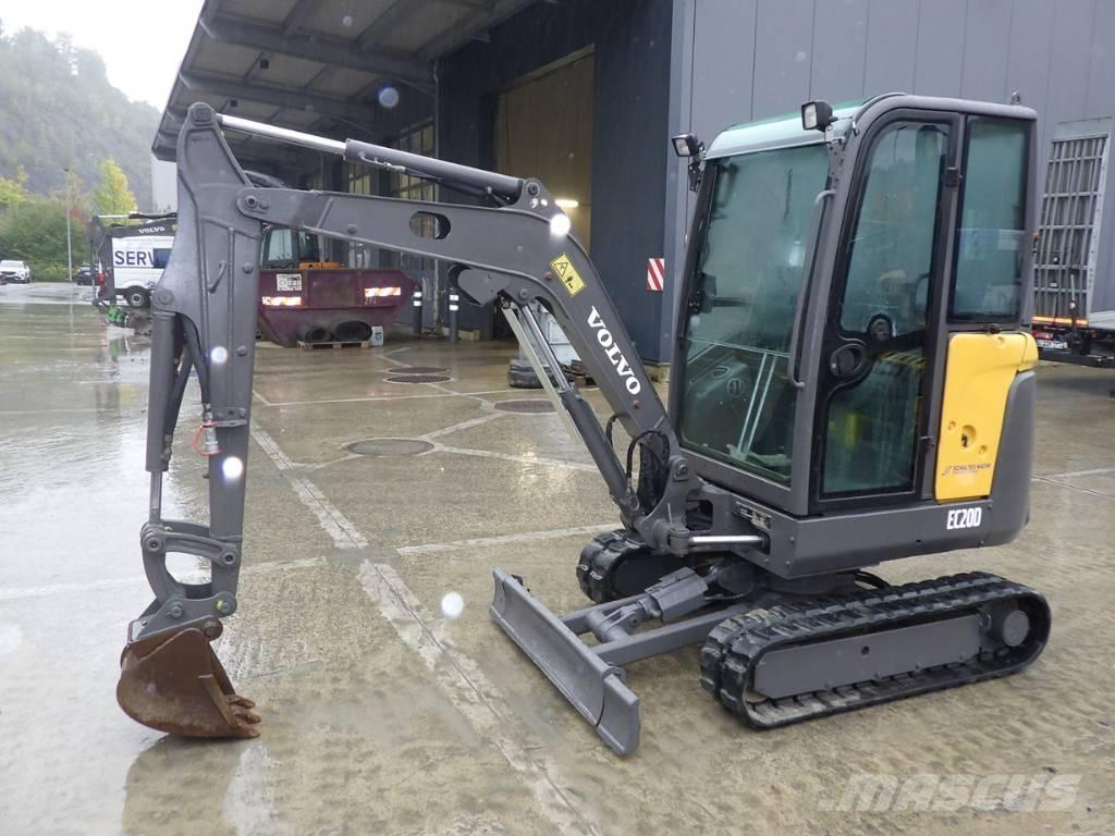 Volvo EC 20 D ミニ油圧ショベル 7t以下（ミニユンボ・ミニディガー）