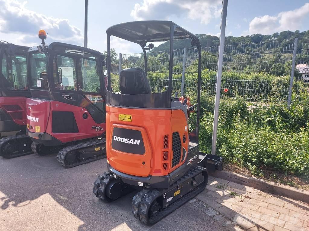 Doosan DX 17 ミニ油圧ショベル 7t以下（ミニユンボ・ミニディガー）