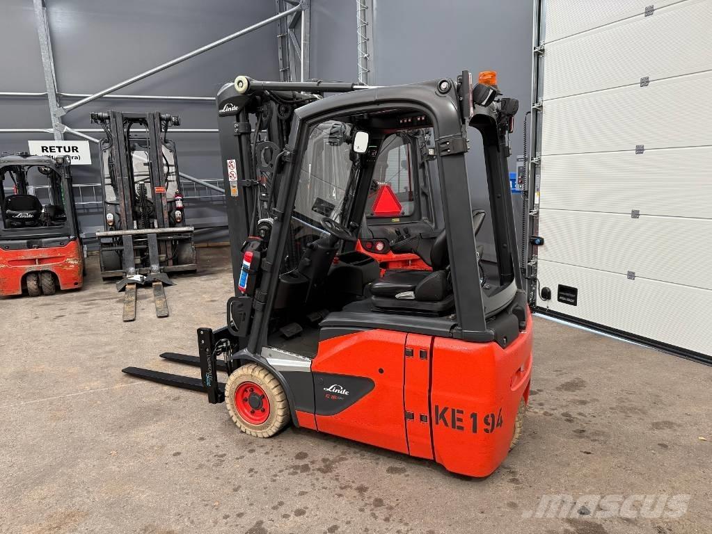 Linde E 16 C-02 バッテリーフォークリフト