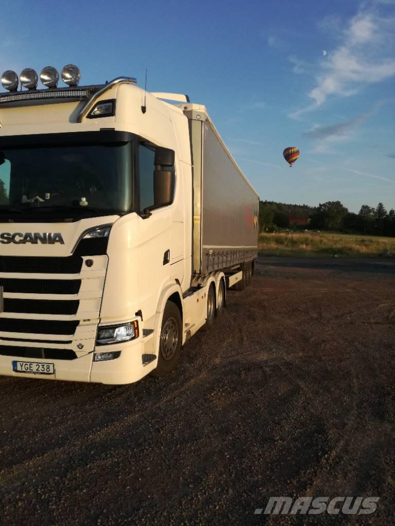 Scania S 580 中古トラクターヘッド | トレーラーヘッド