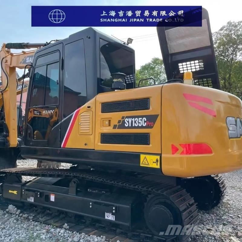 Sany SY 135 中型油圧ショベル 7ｔ-12ｔ（ユンボ・パワーショベル・バックホー）