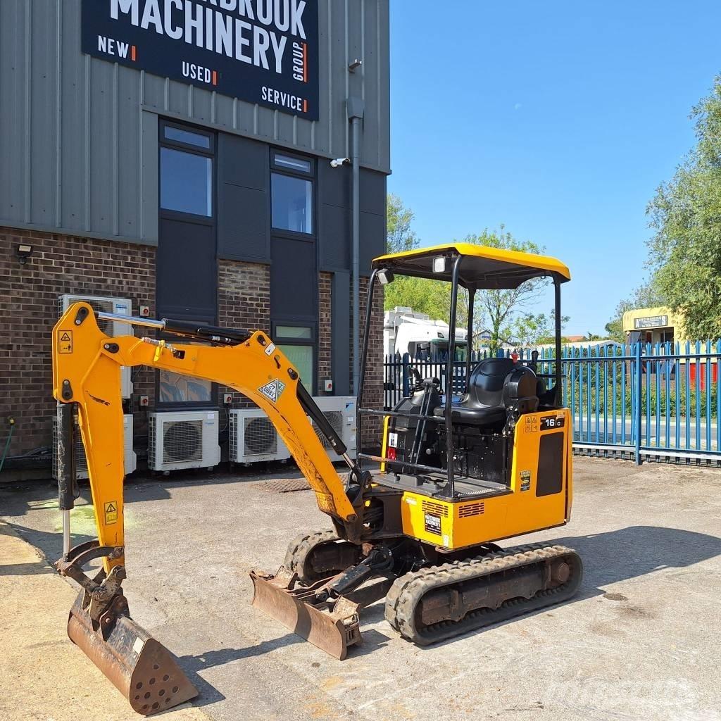 JCB 16 C-1 ミニ油圧ショベル 7t以下（ミニユンボ・ミニディガー）