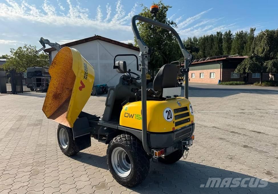 Wacker Neuson DW 15e サイト　ダンプ