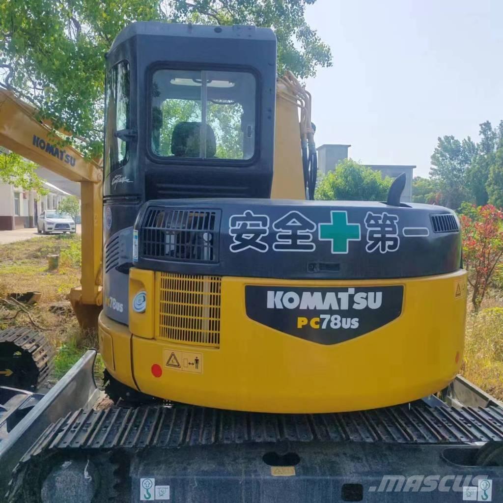 Komatsu PC 78 US 中型油圧ショベル 7ｔ-12ｔ（ユンボ・パワーショベル・バックホー）