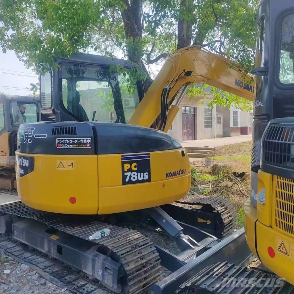 Komatsu PC 78 US 中型油圧ショベル 7ｔ-12ｔ（ユンボ・パワーショベル・バックホー）
