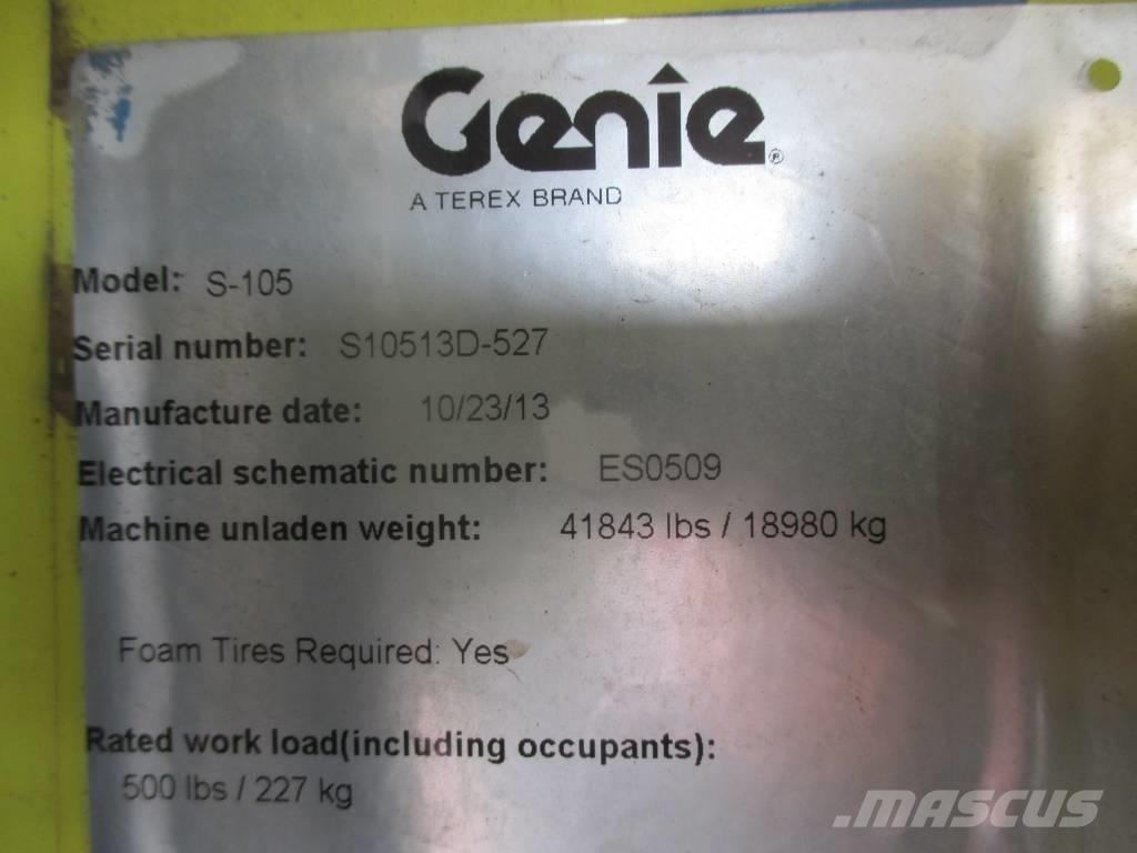 Genie S 105 ブームリフト　直伸型