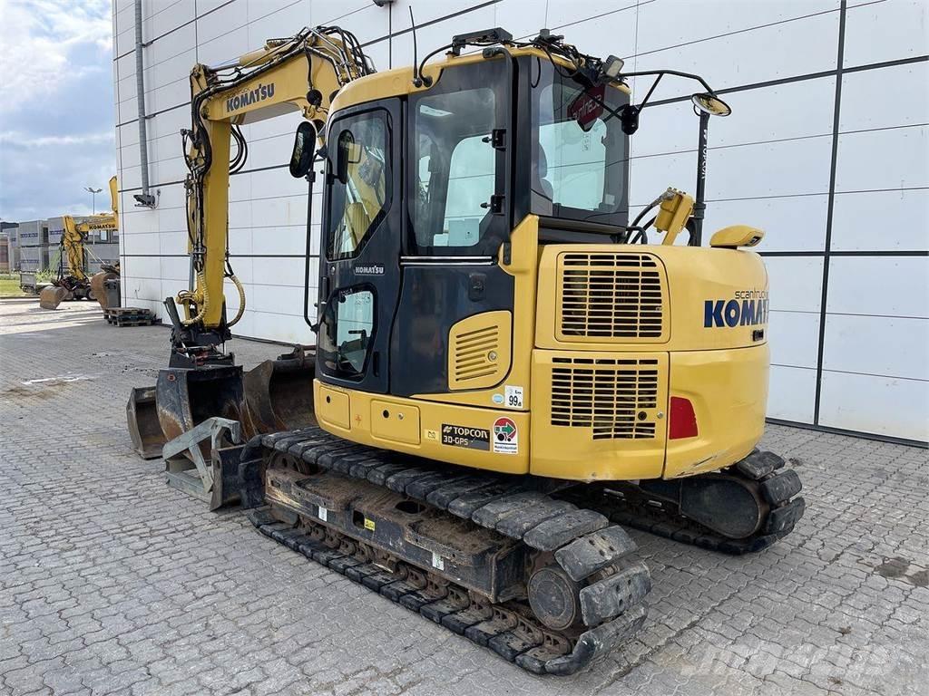 Komatsu PC88MR-10 ホイール式油圧ショベル（パワーショベル・ユンボ・バックホー）