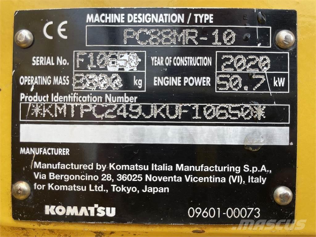 Komatsu PC88MR-10 ホイール式油圧ショベル（パワーショベル・ユンボ・バックホー）