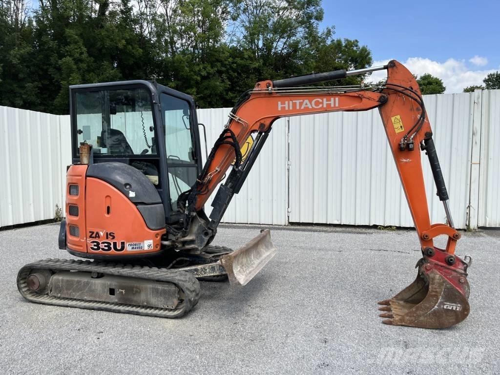 Hitachi ZX33U-5A CLR ミニ油圧ショベル 7t以下（ミニユンボ・ミニディガー）