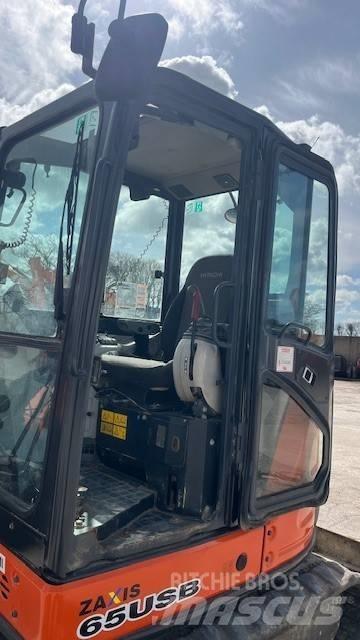 Hitachi ZX 65 US B-5 ミニ油圧ショベル 7t以下（ミニユンボ・ミニディガー）