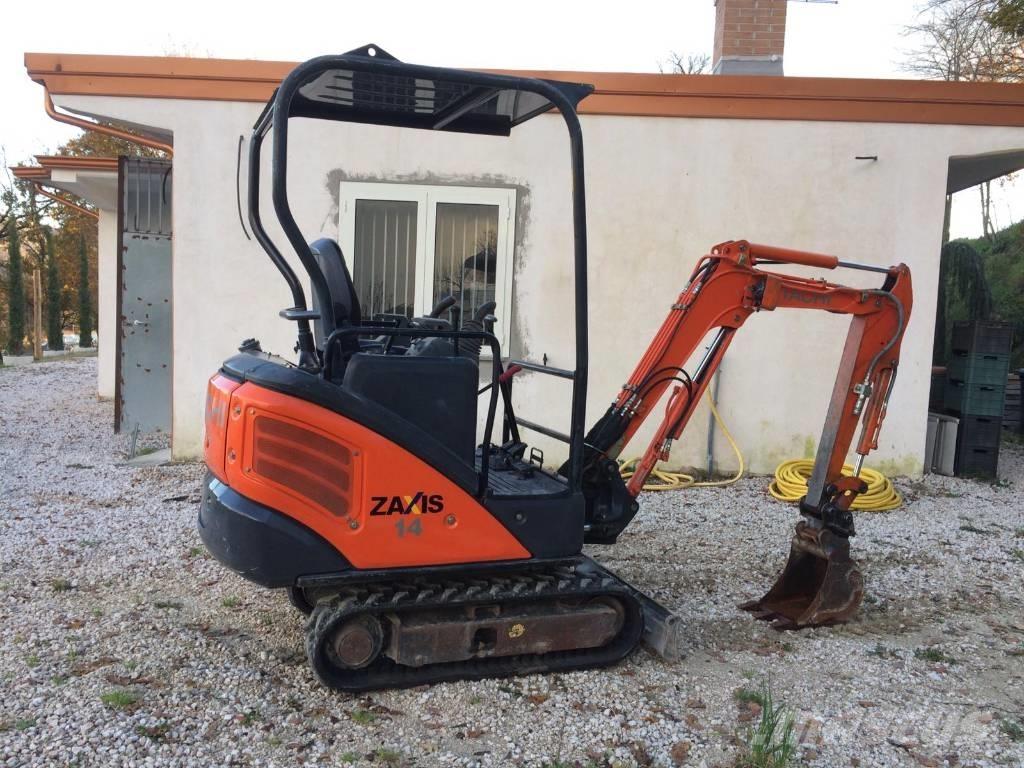 Hitachi Zx 14 ミニ油圧ショベル 7t以下（ミニユンボ・ミニディガー）