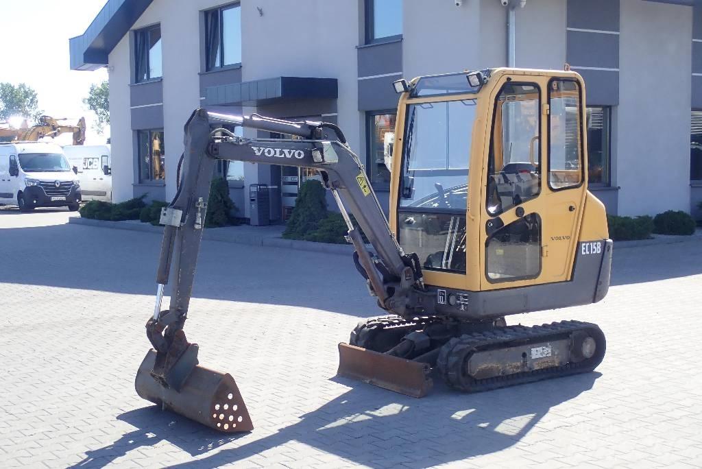 Volvo EC 15 B ミニ油圧ショベル 7t以下（ミニユンボ・ミニディガー）