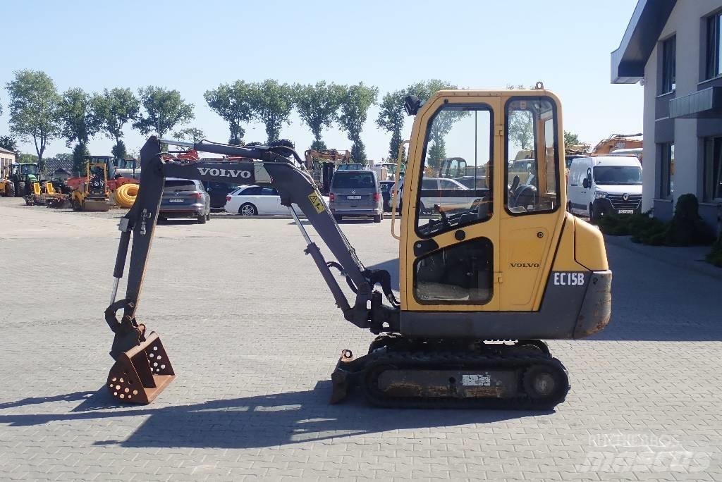 Volvo EC 15 B ミニ油圧ショベル 7t以下（ミニユンボ・ミニディガー）