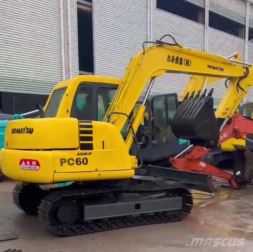 Komatsu pc60 ミニ油圧ショベル 7t以下（ミニユンボ・ミニディガー）