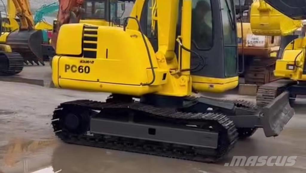 Komatsu pc60 ミニ油圧ショベル 7t以下（ミニユンボ・ミニディガー）