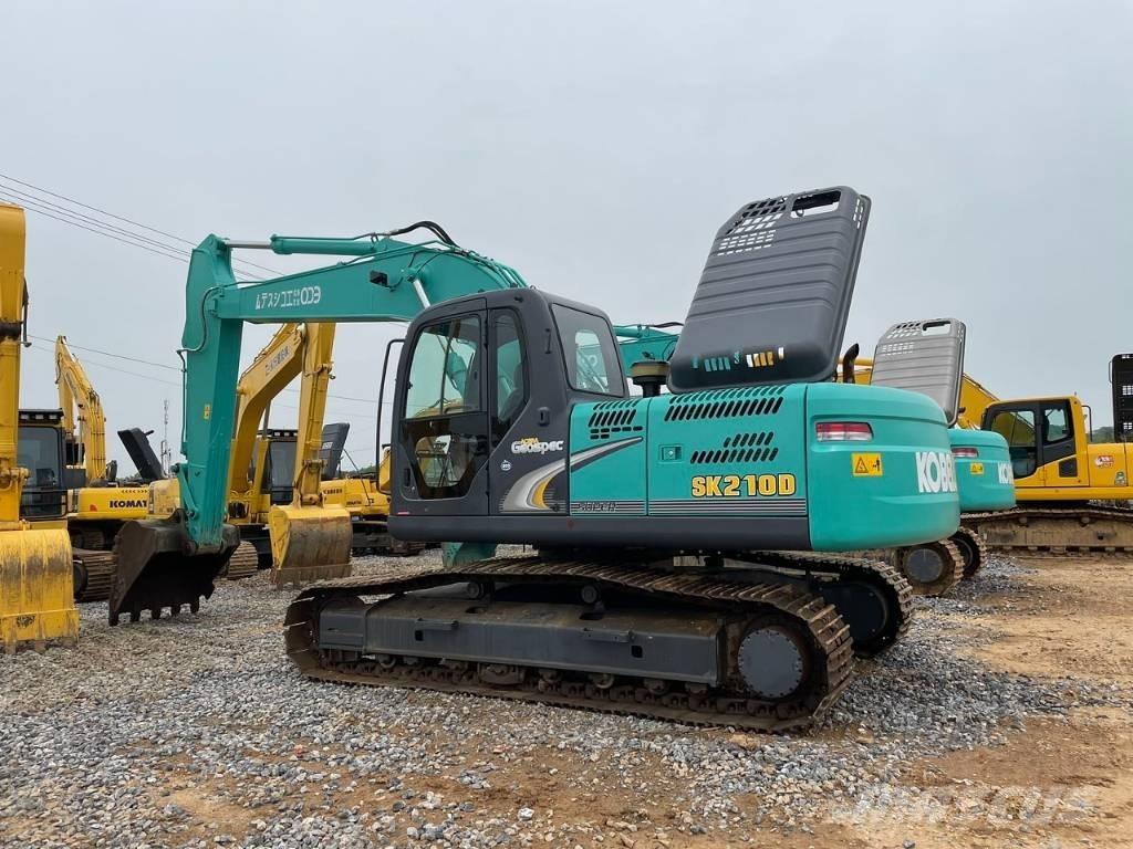 Kobelco SK 210 D 中型油圧ショベル 7ｔ-12ｔ（ユンボ・パワーショベル・バックホー）