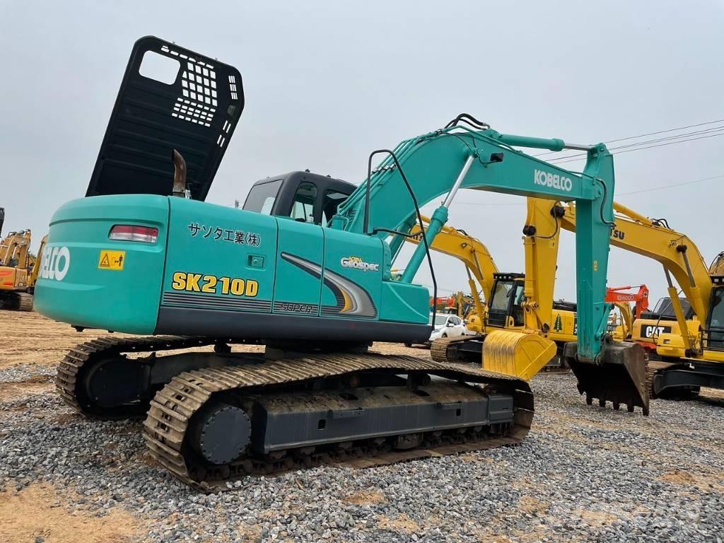 Kobelco SK 210 D 中型油圧ショベル 7ｔ-12ｔ（ユンボ・パワーショベル・バックホー）