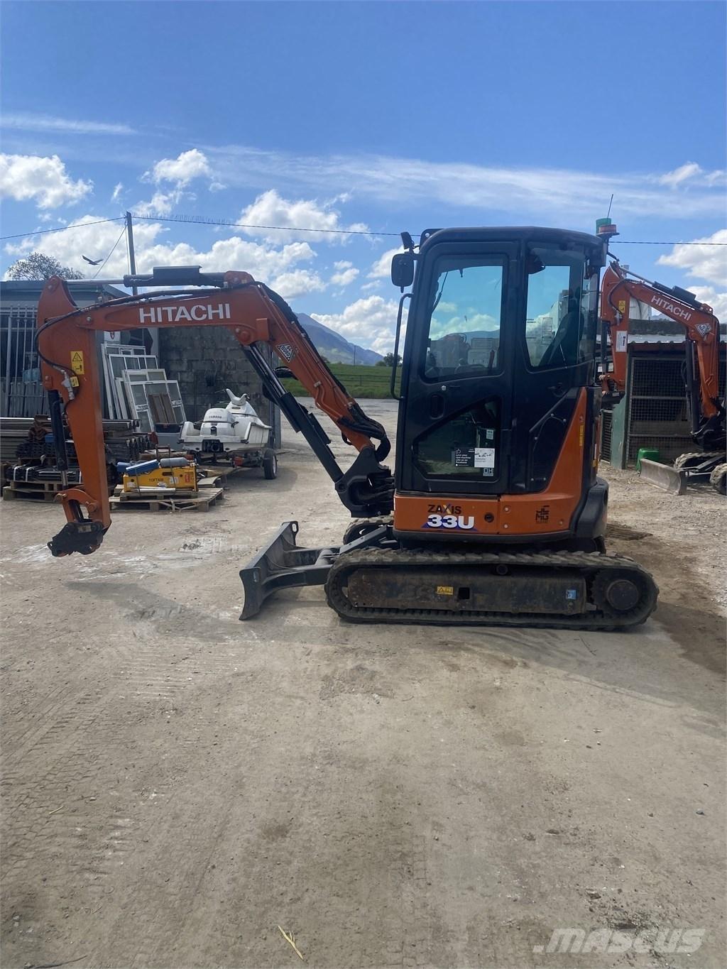 Hitachi Zaxis33U-6 ミニ油圧ショベル 7t以下（ミニユンボ・ミニディガー）