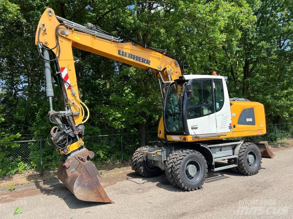 Liebherr A 918 ホイール式油圧ショベル（パワーショベル・ユンボ・バックホー）