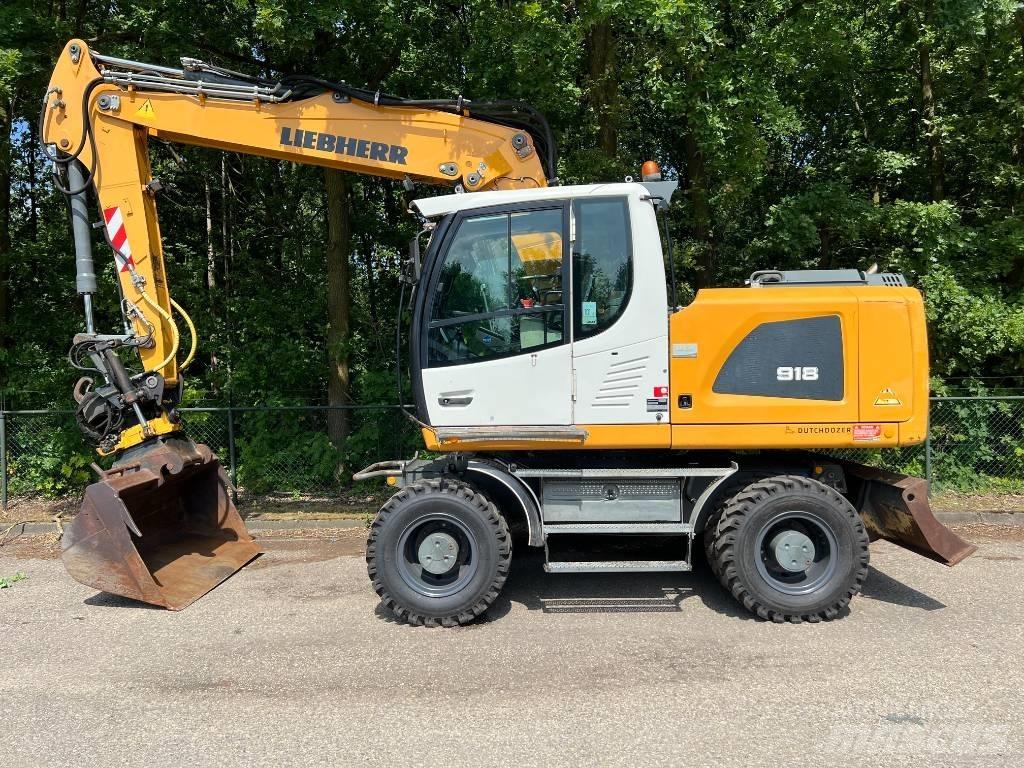 Liebherr A 918 ホイール式油圧ショベル（パワーショベル・ユンボ・バックホー）