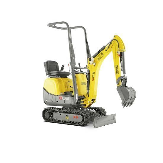 Wacker Neuson 803 ミニ油圧ショベル 7t以下（ミニユンボ・ミニディガー）