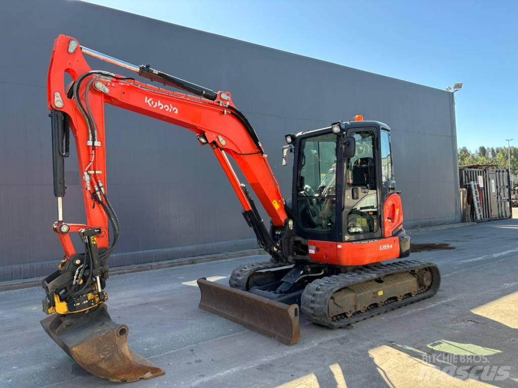 Kubota U 55-4 ミニ油圧ショベル 7t以下（ミニユンボ・ミニディガー）