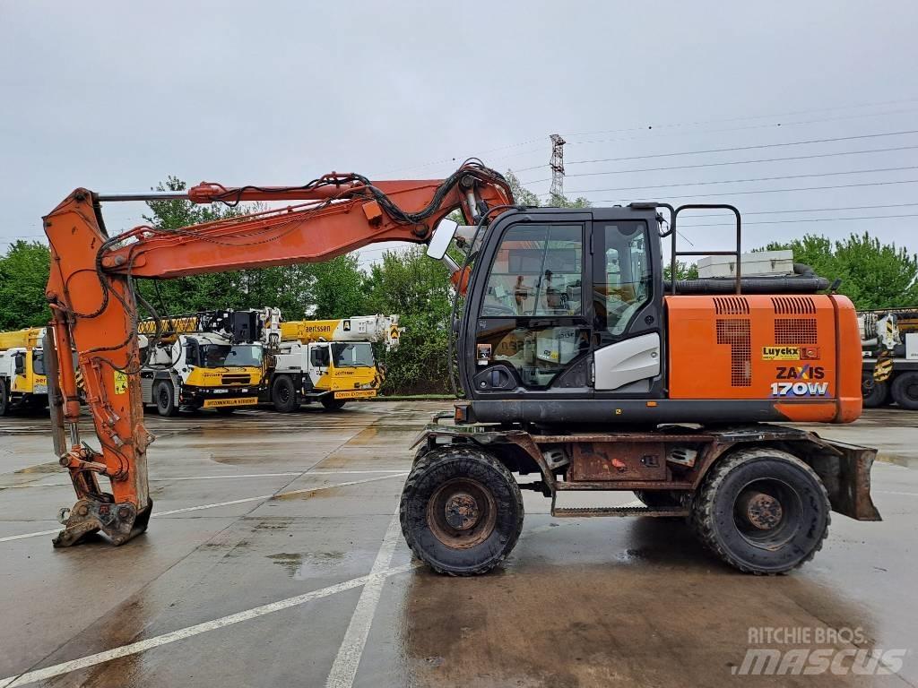 Hitachi ZX170W-6-2P ホイール式油圧ショベル（パワーショベル・ユンボ・バックホー）