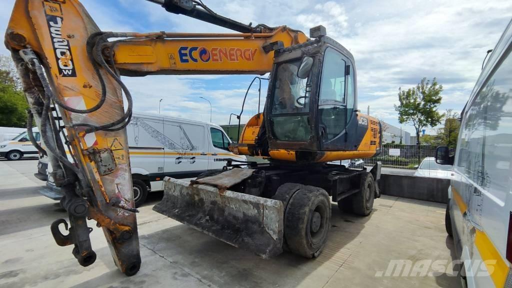 JCB JS 200 W ホイール式油圧ショベル（パワーショベル・ユンボ・バックホー）