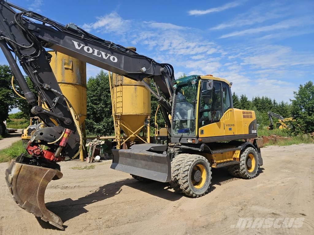 Volvo EW 160 C ホイール式油圧ショベル（パワーショベル・ユンボ・バックホー）