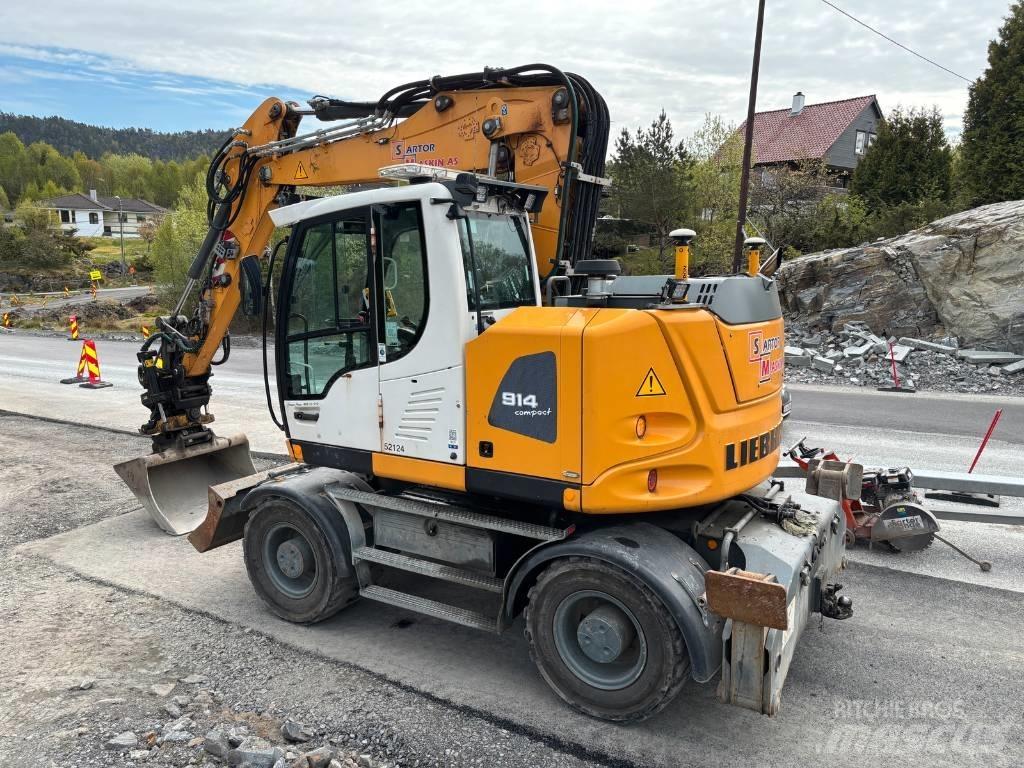 Liebherr A 914 ホイール式油圧ショベル（パワーショベル・ユンボ・バックホー）