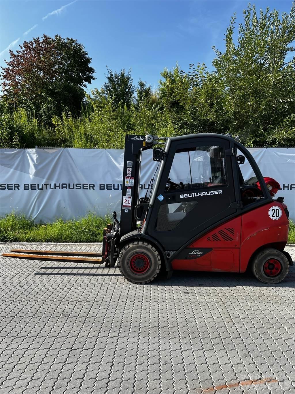 Linde H25T/600 LPGフォークリフト