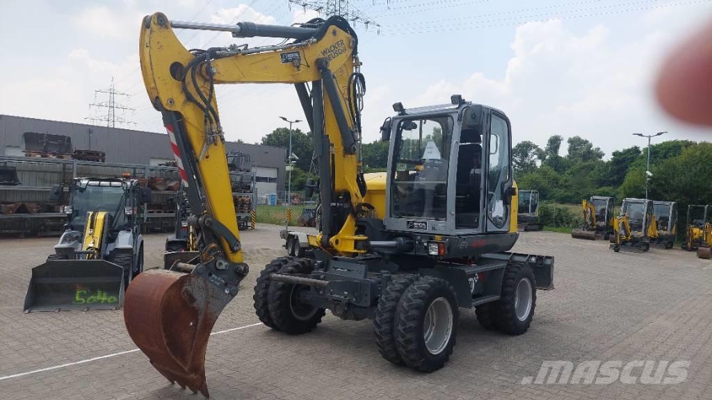 Wacker Neuson EW100 ホイール式油圧ショベル（パワーショベル・ユンボ・バックホー）