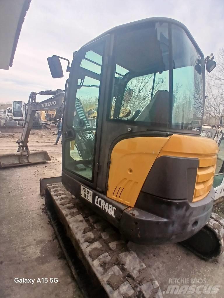 Volvo ECR 48 C ミニ油圧ショベル 7t以下（ミニユンボ・ミニディガー）