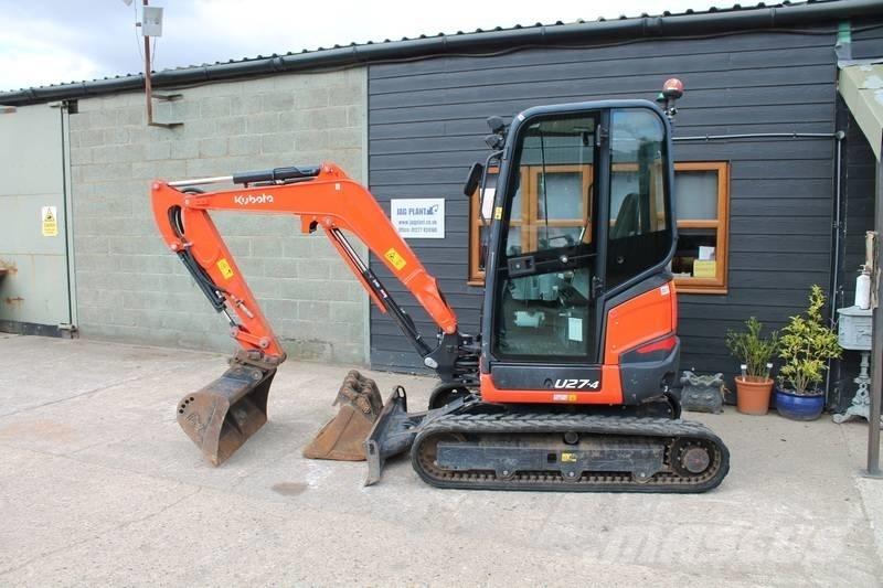 Kubota U 27-4 ミニ油圧ショベル 7t以下（ミニユンボ・ミニディガー）