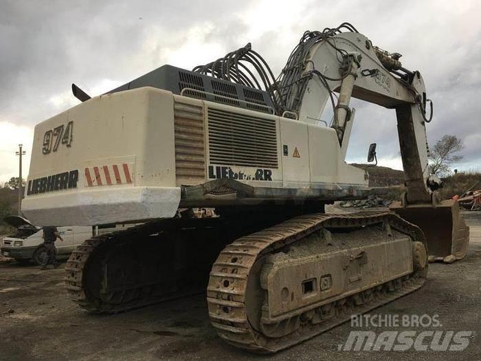 Liebherr R974B SHD 特殊油圧ショベル
