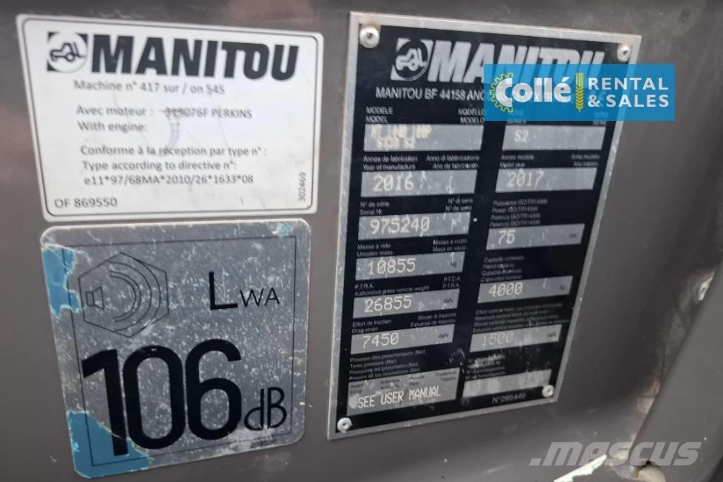 Manitou MT 1440 | 2016 テレスコーピックハンドラー