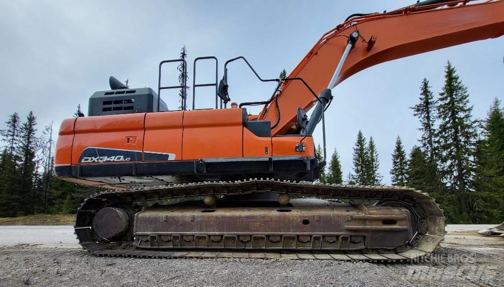 Doosan DX 340 LC 大型油圧ショベル12t以上（パワーショベル・ユンボ）