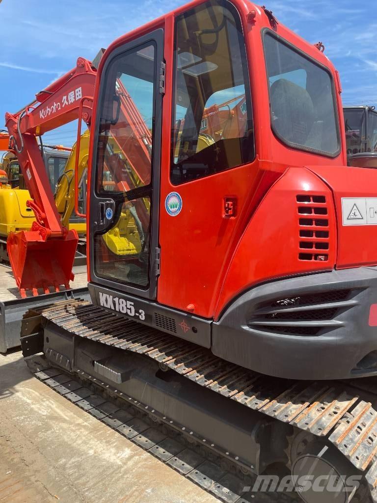 Kubota KX 185 中型油圧ショベル 7ｔ-12ｔ（ユンボ・パワーショベル・バックホー）