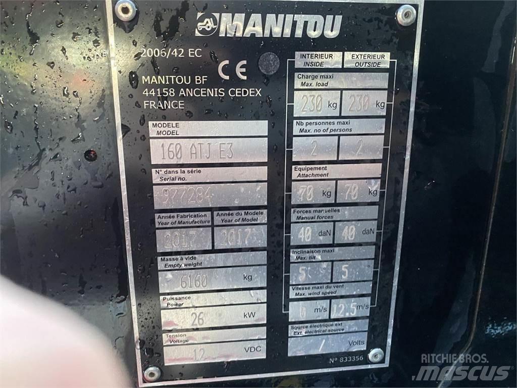 Manitou 160ATJ RC ブームリフト　屈伸型