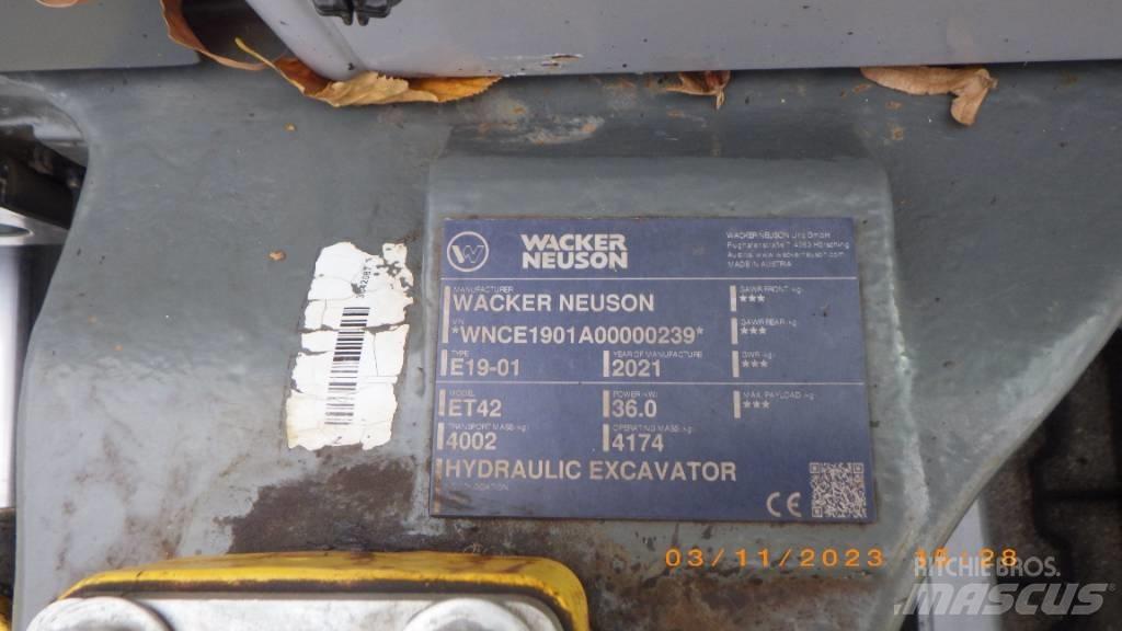 Wacker Neuson ET42 大型油圧ショベル12t以上（パワーショベル・ユンボ）