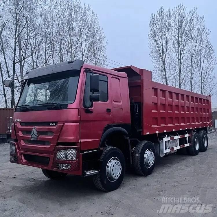 Howo 375 8x4 ダンプ